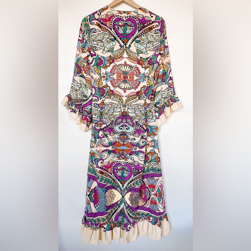 ZARA PRINTED MIDI DRESS 7832/016/219/022 - Picture 3 of 11